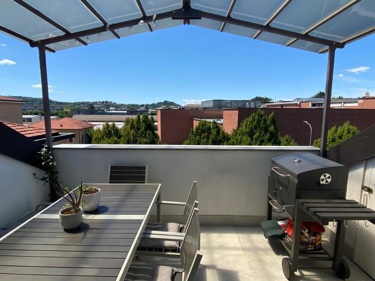 Rooftop Openspace With Balconies Parking And Bbq Appartement Como Buitenkant foto